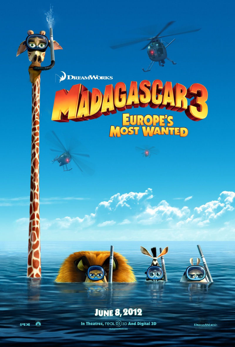 Мадагаскар 3 смотреть онлайн бесплатно